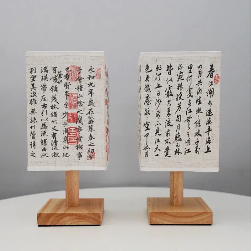 Decoration LED Table Lamps Simple Chinese Style