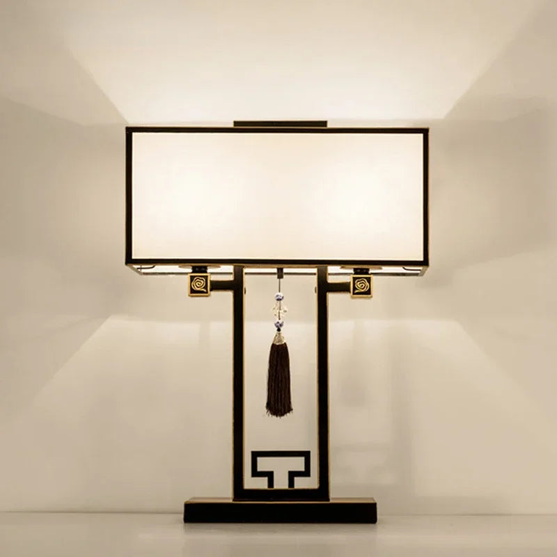 Chinese Style Desk  Bedside Table Lamp