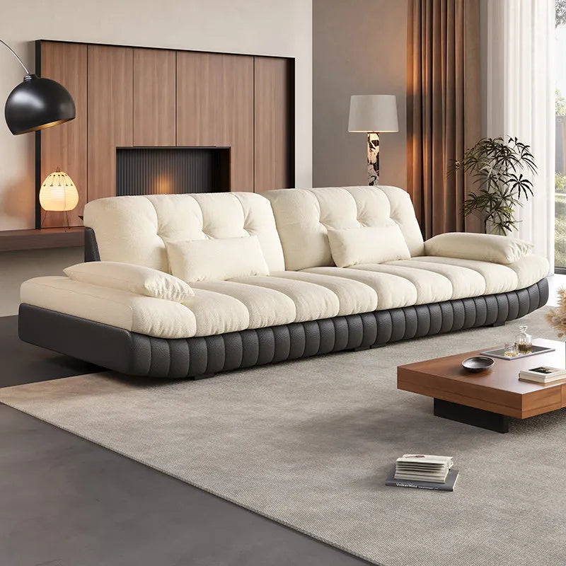 Black Living Room Floor Sofas Design