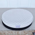 Round natural coconut palm mattress