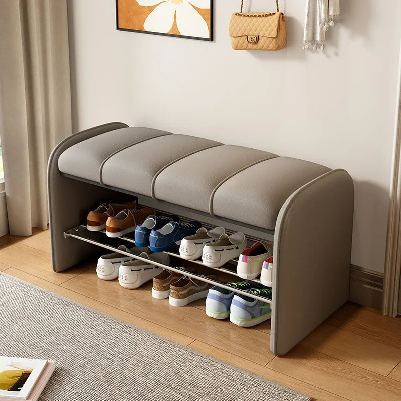 Shoe changing stool