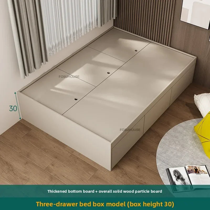 Japanese Tatami Solid Wood Bed Frames