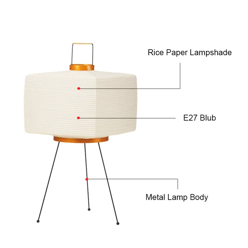 Japanese Creative Tripod Floor Lamp