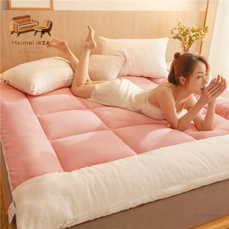 Super comfortable mattress thickened ultra-soft single double mattress