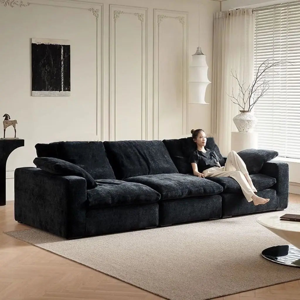 Cloud Depth Sofa with Down-filled Cushions