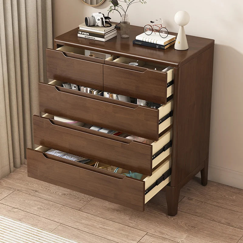 Wooden Chest of Drawers 5-Drawer & 6-Drawer Dresser Cabinet
