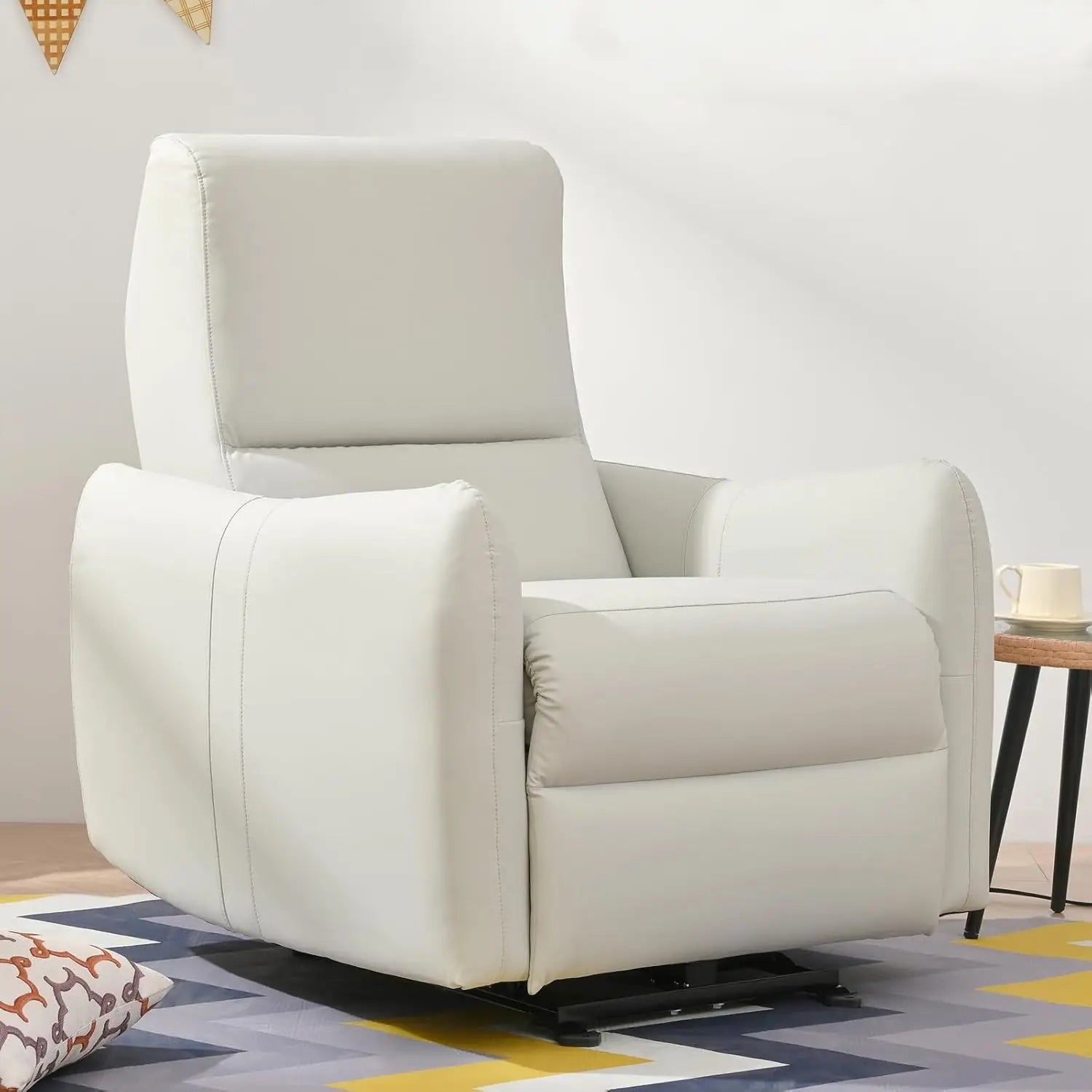 Wall Hugger Power Recliner Small Space USB
