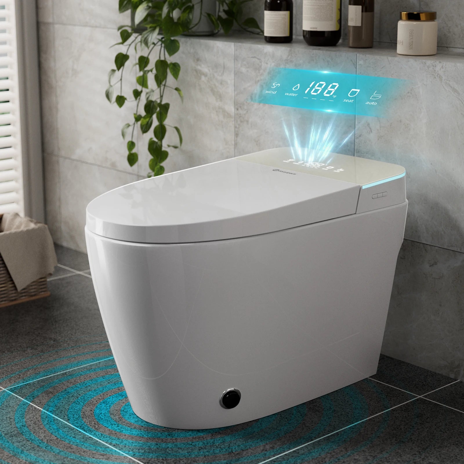 Japanese Smart Toilet with Bidet