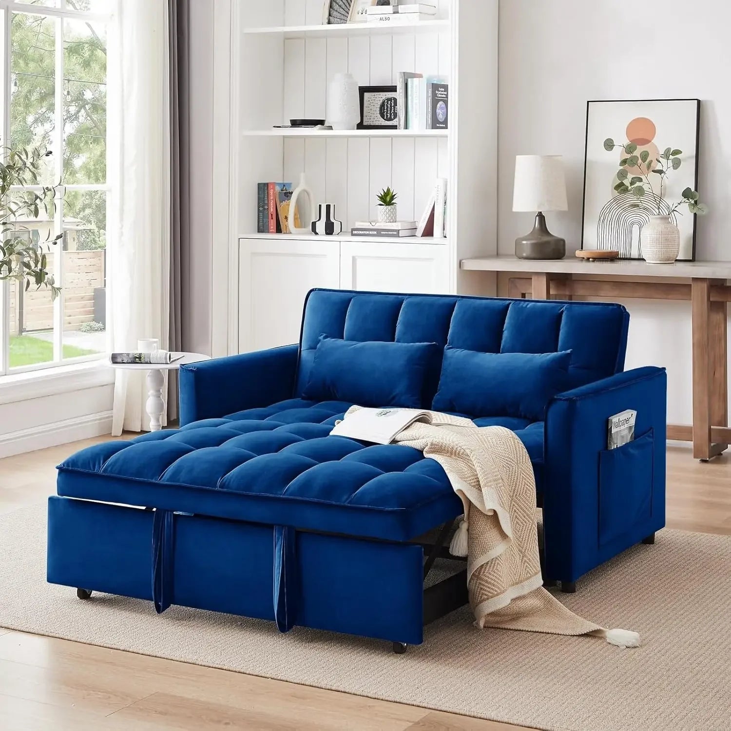 3 in 1 Convertible Sleeper Sofa Bed