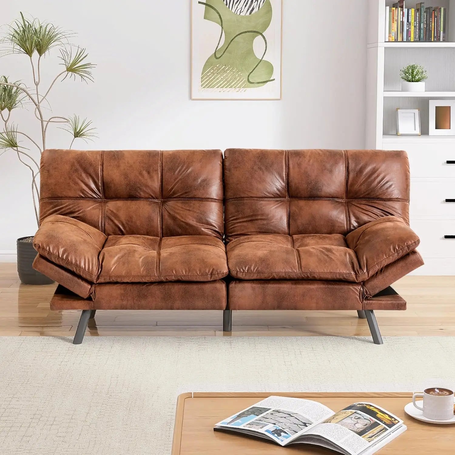 Convertible Futon Sofa Bed