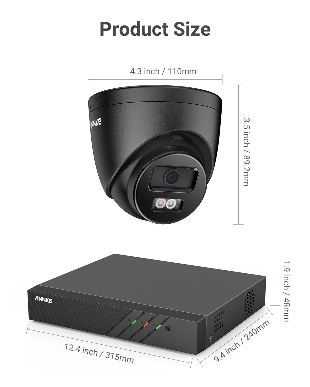 3K 6MP Ultra HD POE Video Surveillance System 8CH NVR Recorder