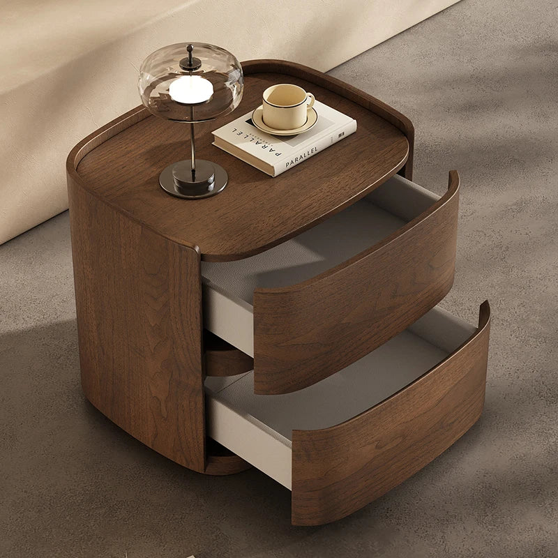 Elegant Bedside Tables Drawers