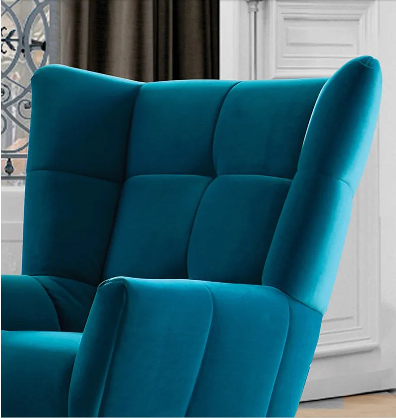 Blue Luxury Chesterfield Couch