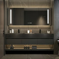 Luxury Washbasin Slate Integrated Vanity Seamless Washbasin Drawers