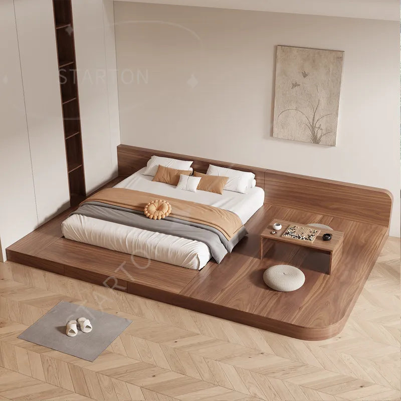 Japanese-style King Bed Tatami, Low Bed Double