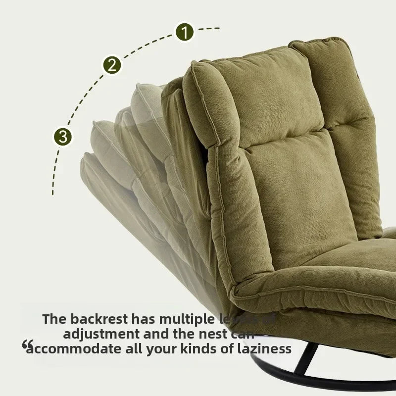 New rotating sofa chair, adjustable backrest
