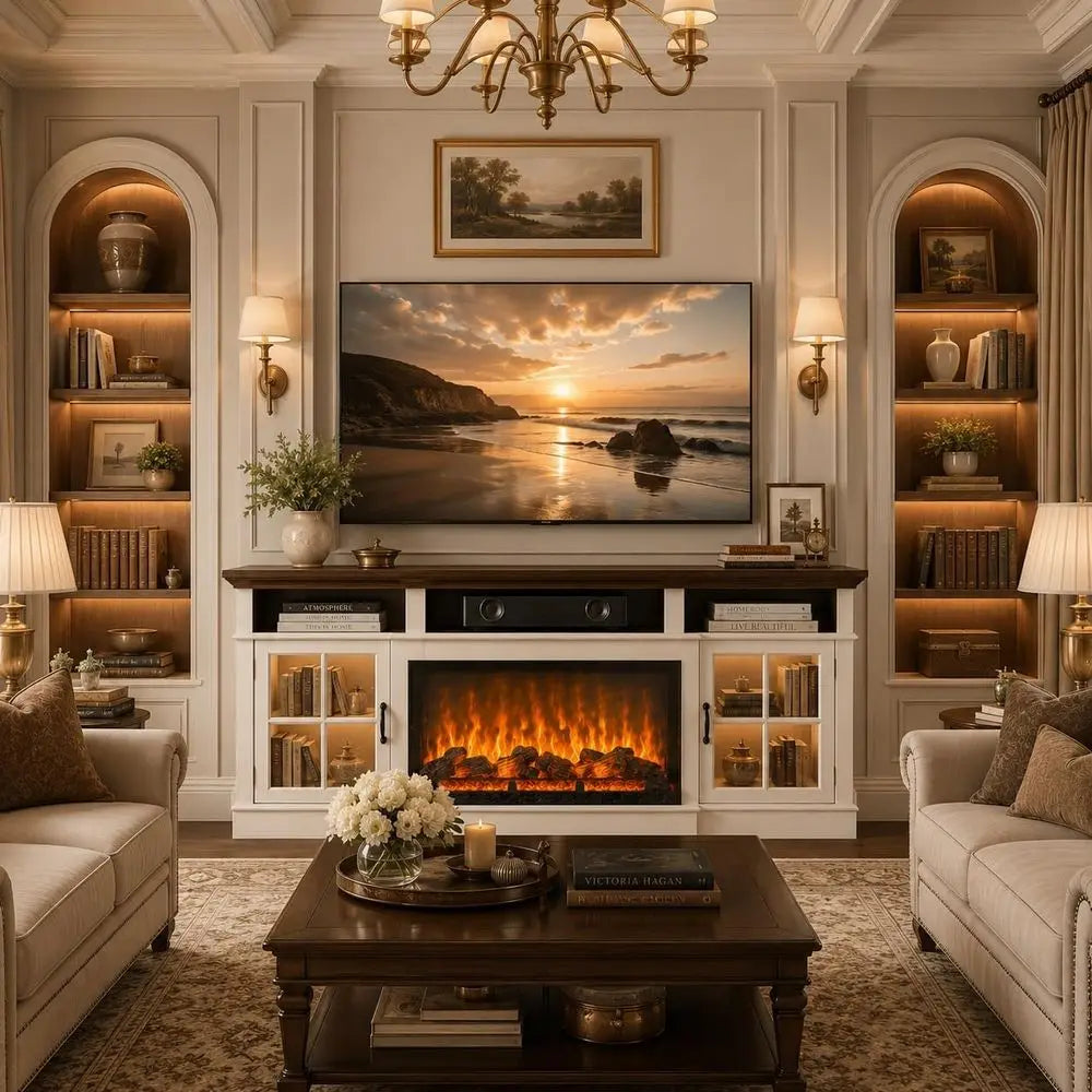 70-80 LED-lit Media Center