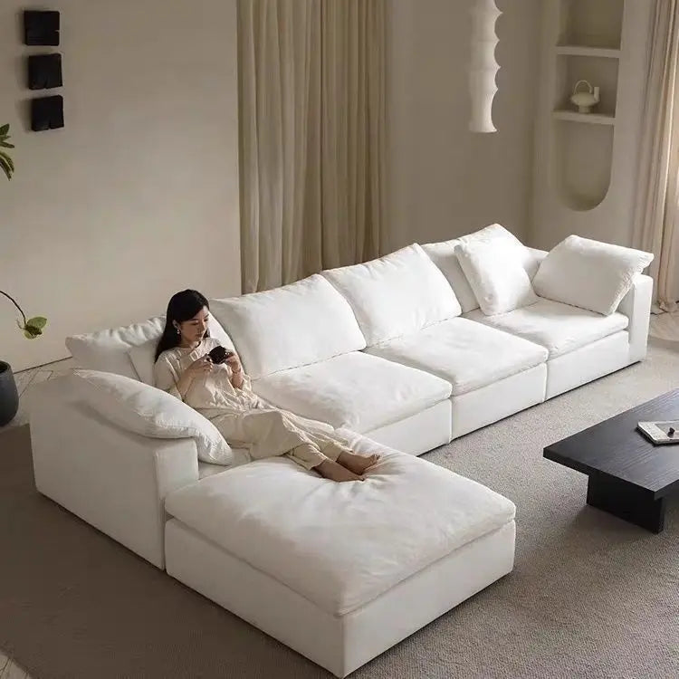 Cloud Depth Sofa with Down-filled Cushions