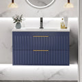 30" Bathroom Vanity Cabinet with Sink, Floating Bathroom Vanity