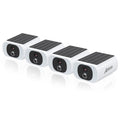 2/3/4 PCS Outdoor Wireless WIFI  2.4G 3MP Battery Solar Security Camera