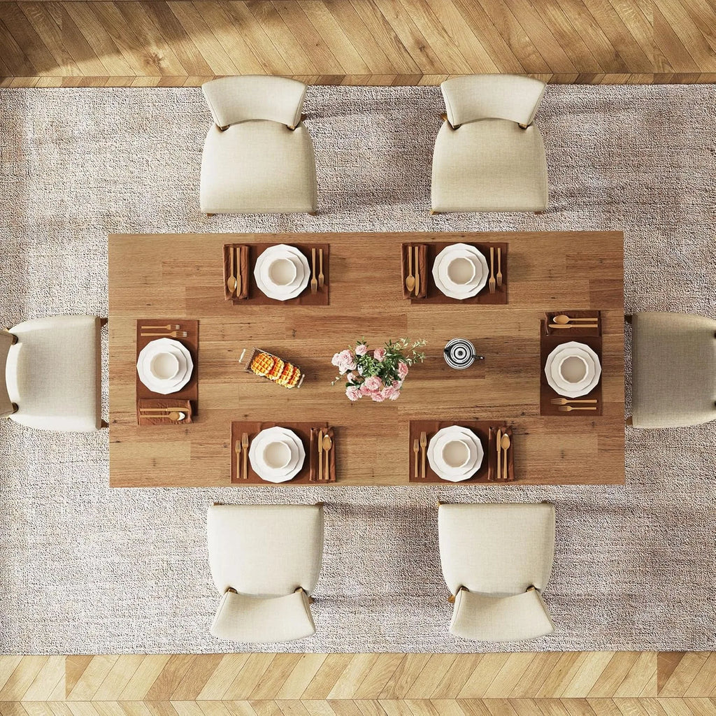 Farmhouse Dining Table for 4-6