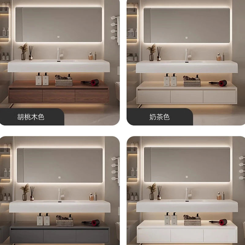 Bathroom Vanity Cabinet With Sink And Mirror