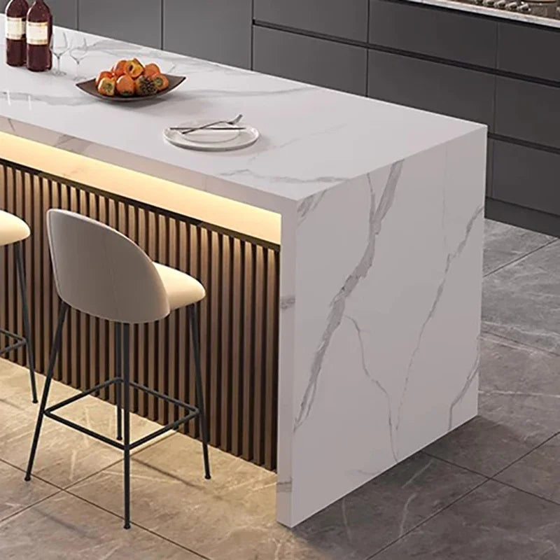 Marble Top Luxury Kitchen Islands Italian Trendy Elegant Rustic Kitchen Islands Glamour Modern Islas De Cocina Mueble Furniture
