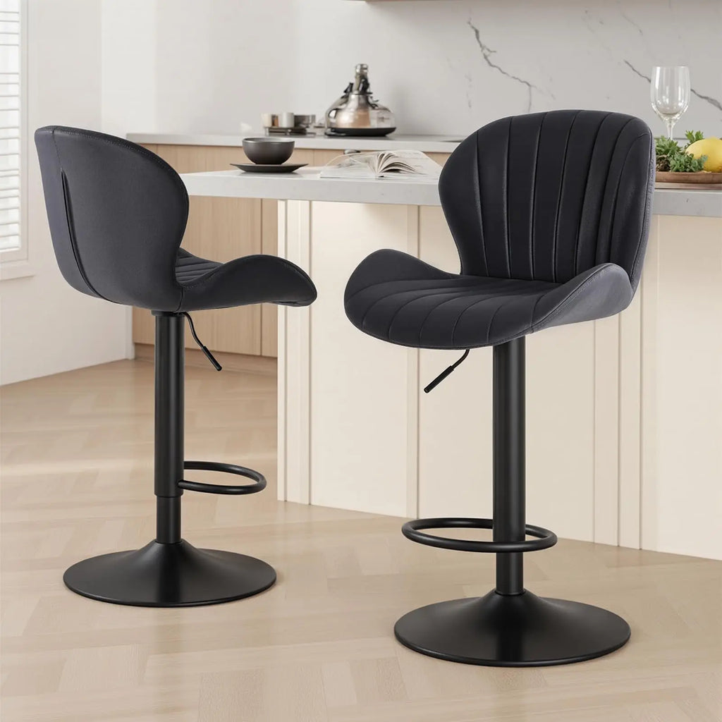 Modern 360° Swivel Dining Chairs Set of 2