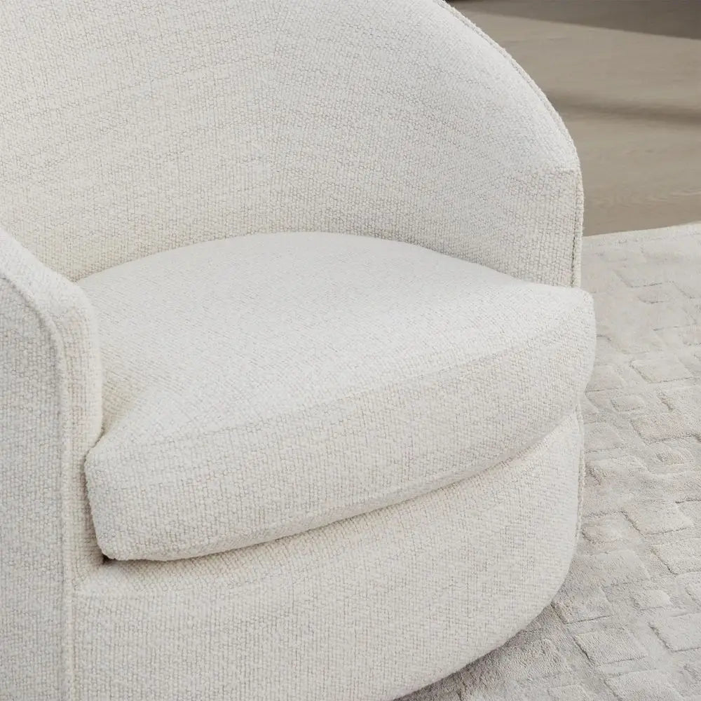 Swivel Barrel Chair
