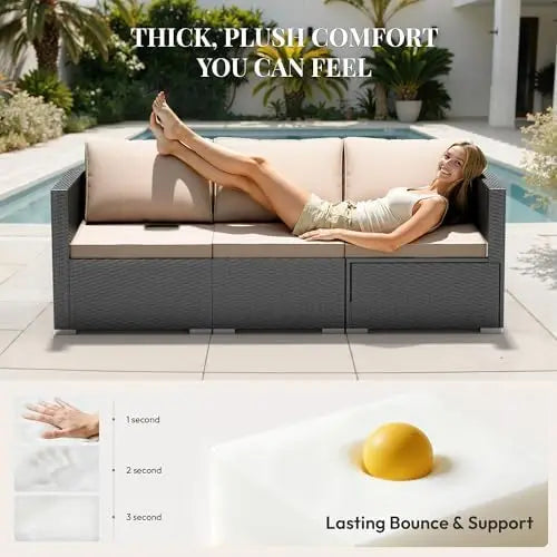 Patio Furniture Set 5 Piece