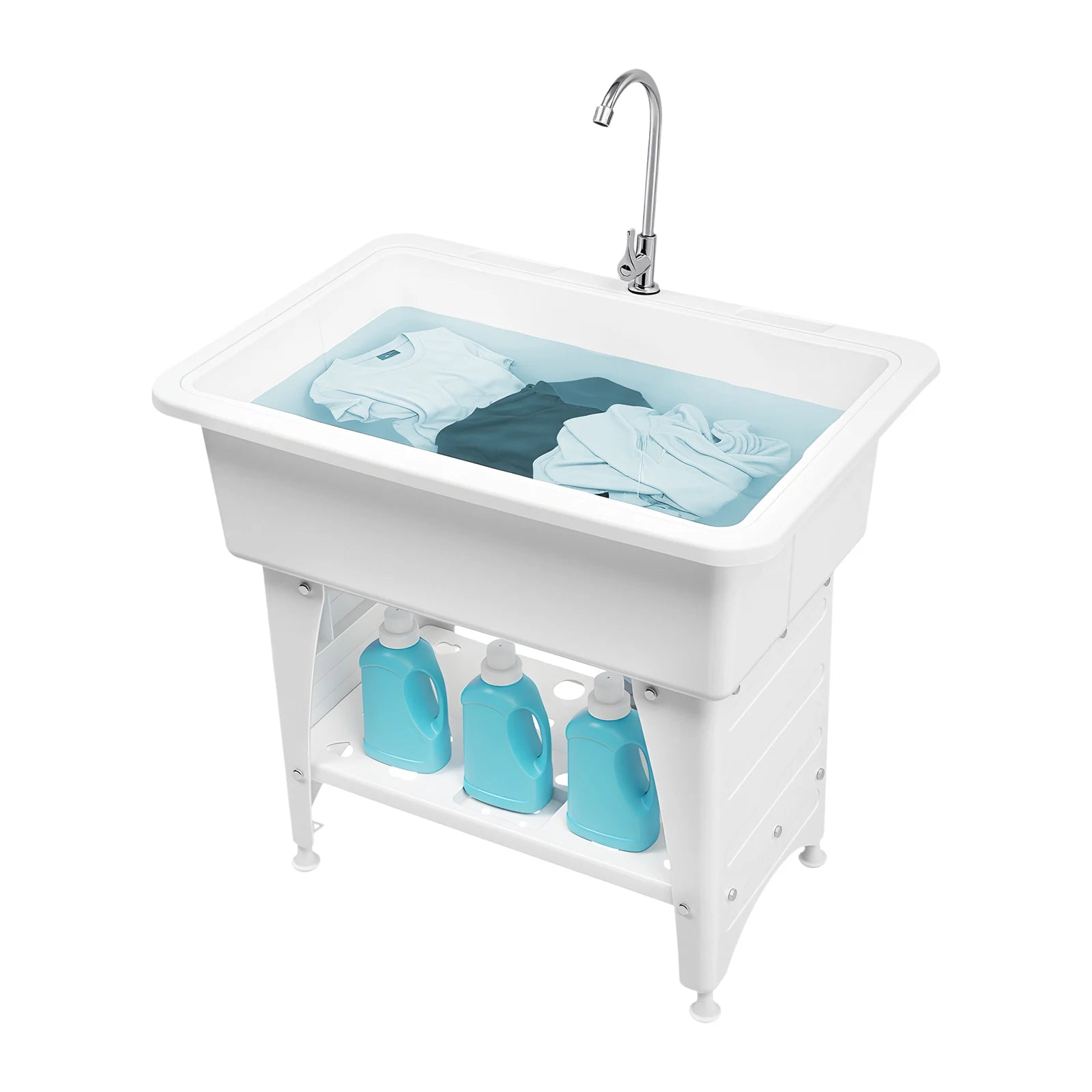 Heavy-Duty Utility Sink for Laundry