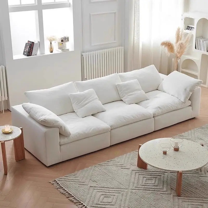 Cloud Depth Sofa with Down-filled Cushions