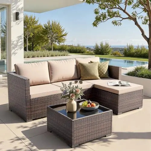 Patio Furniture Set 5 Piece