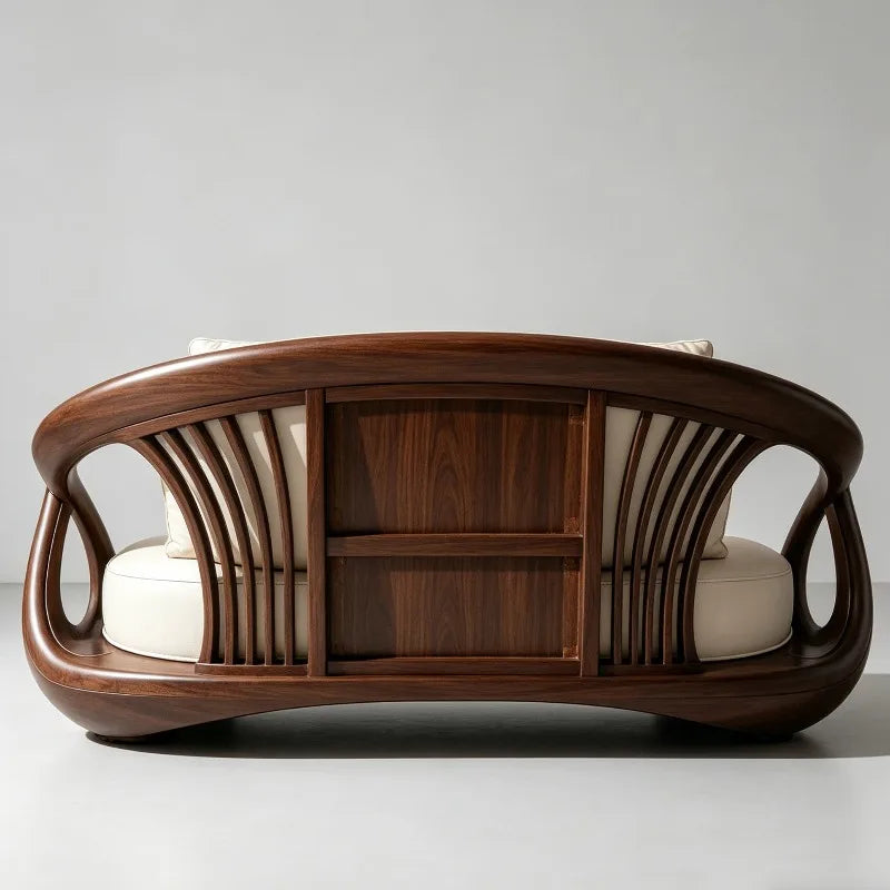 New Design Chinese Style Solid Wood Living Room Sofas
