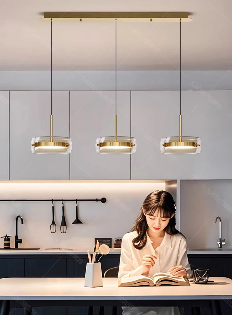 Modern home decor led lights pendant light lamps for living room Chandeliers for dining room hanging light indoor lighting