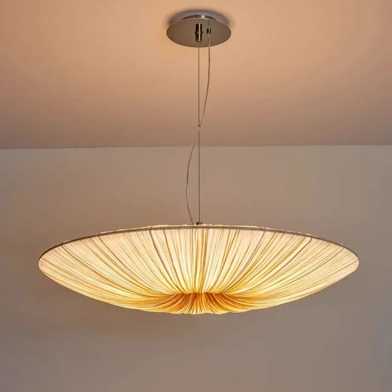 Japanese Wabi Sabi Cloth Pendant Light