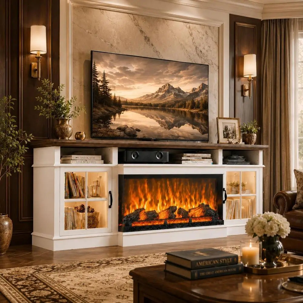 70-80 LED-lit Media Center