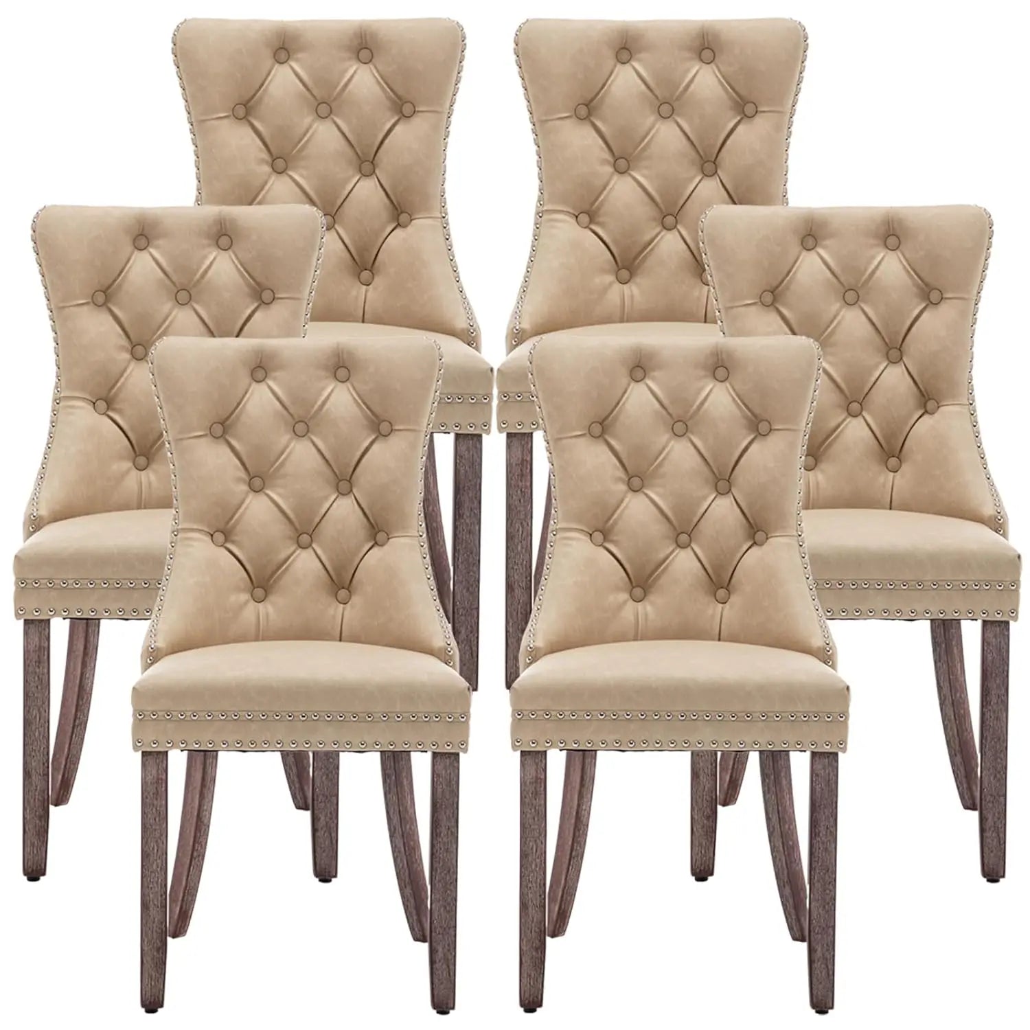 Velvet Dining Chairs Set of 6,
