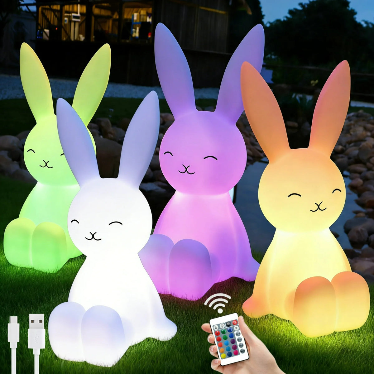 Cute Lighting Mood Light with Remote Control Dimming