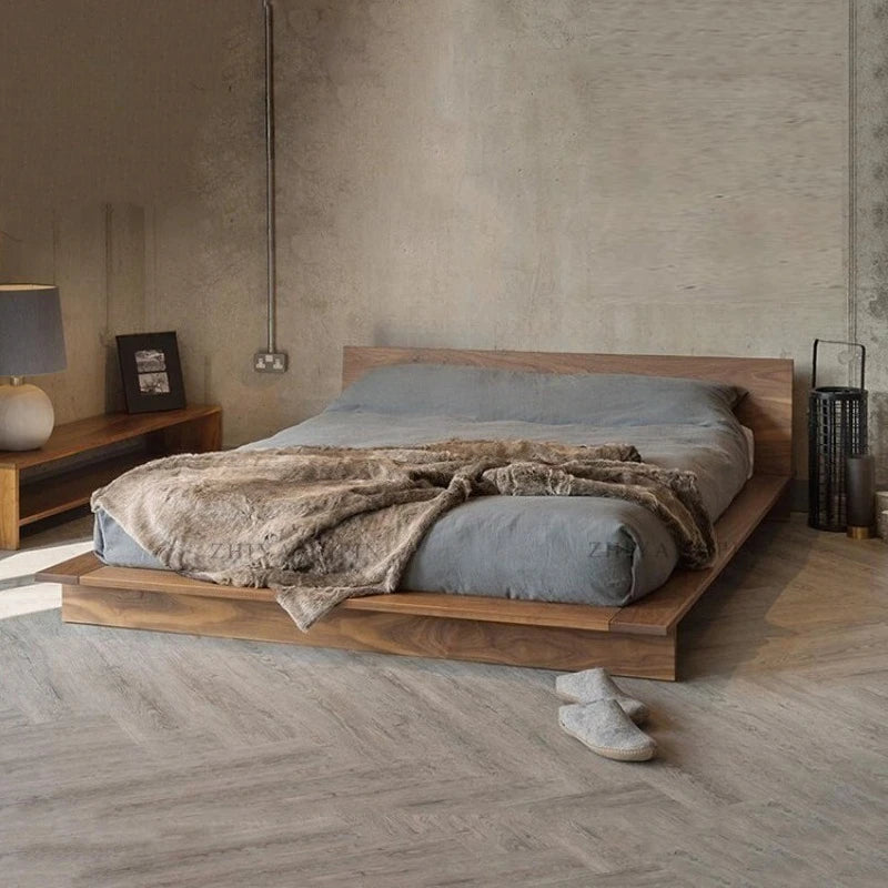 Japanese Wabi-Sabi Style Guesthouse & Hotel Bed