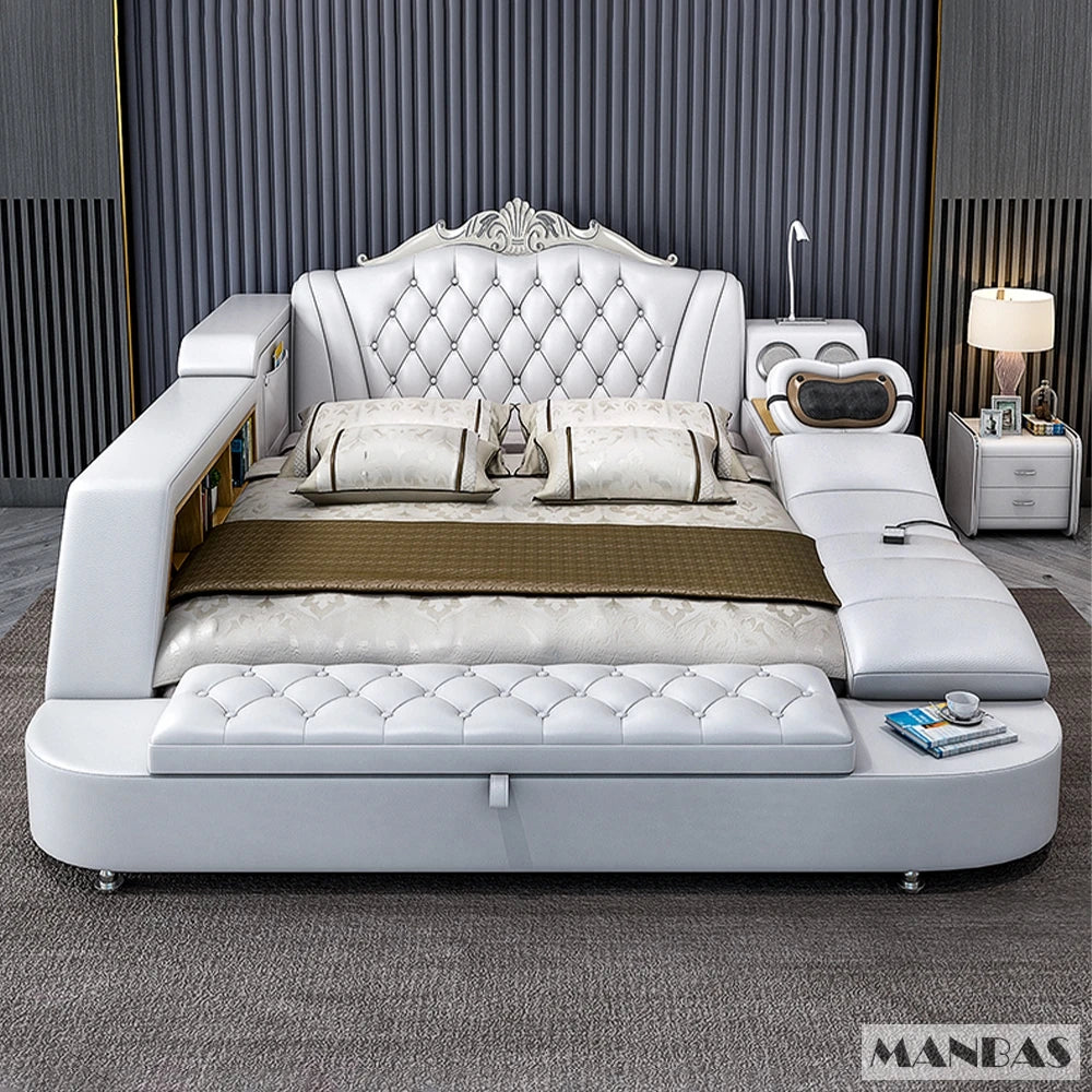 Ultimate Bed Frame Tech Smart Multifunctional Bed