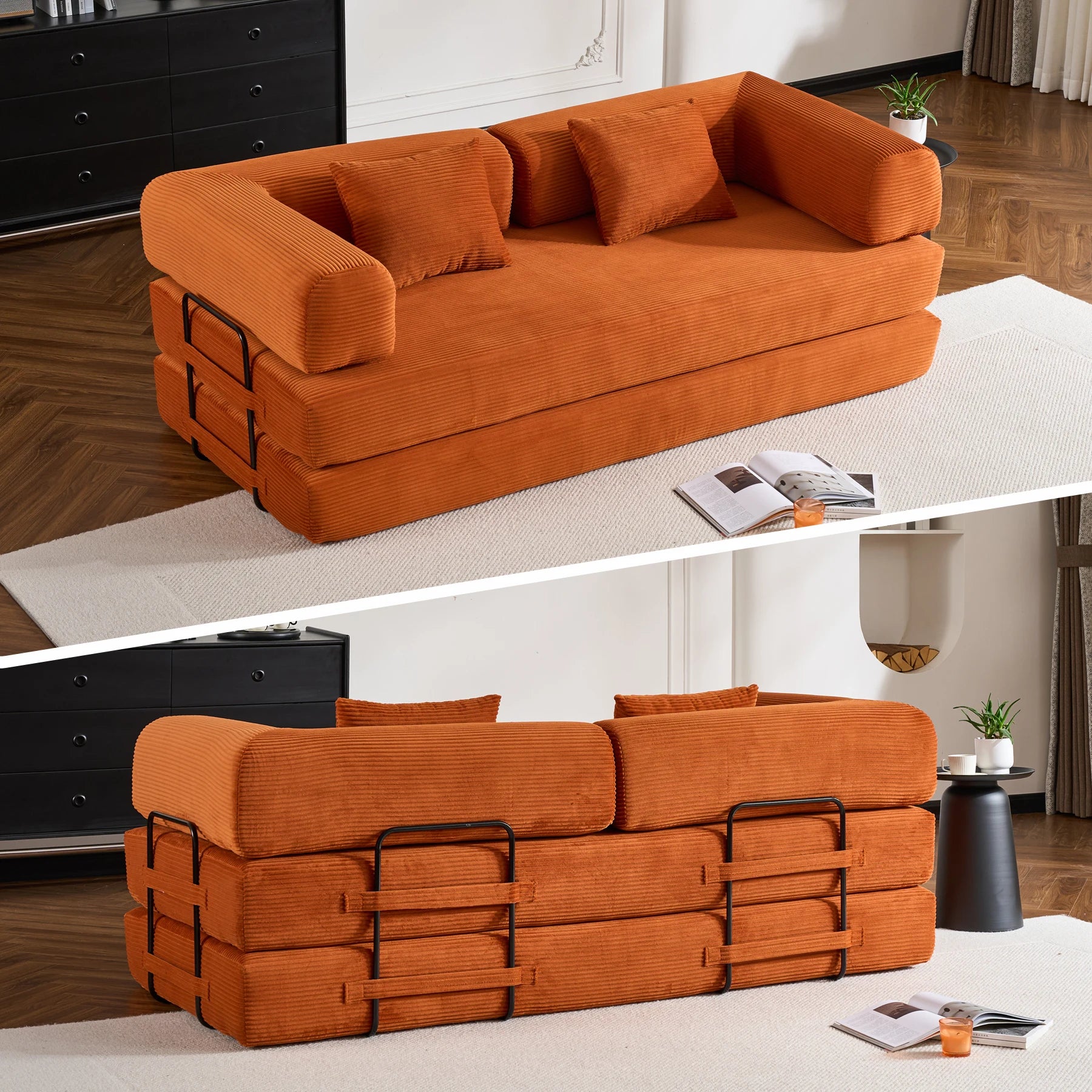Folding Convertible Sofa Bed