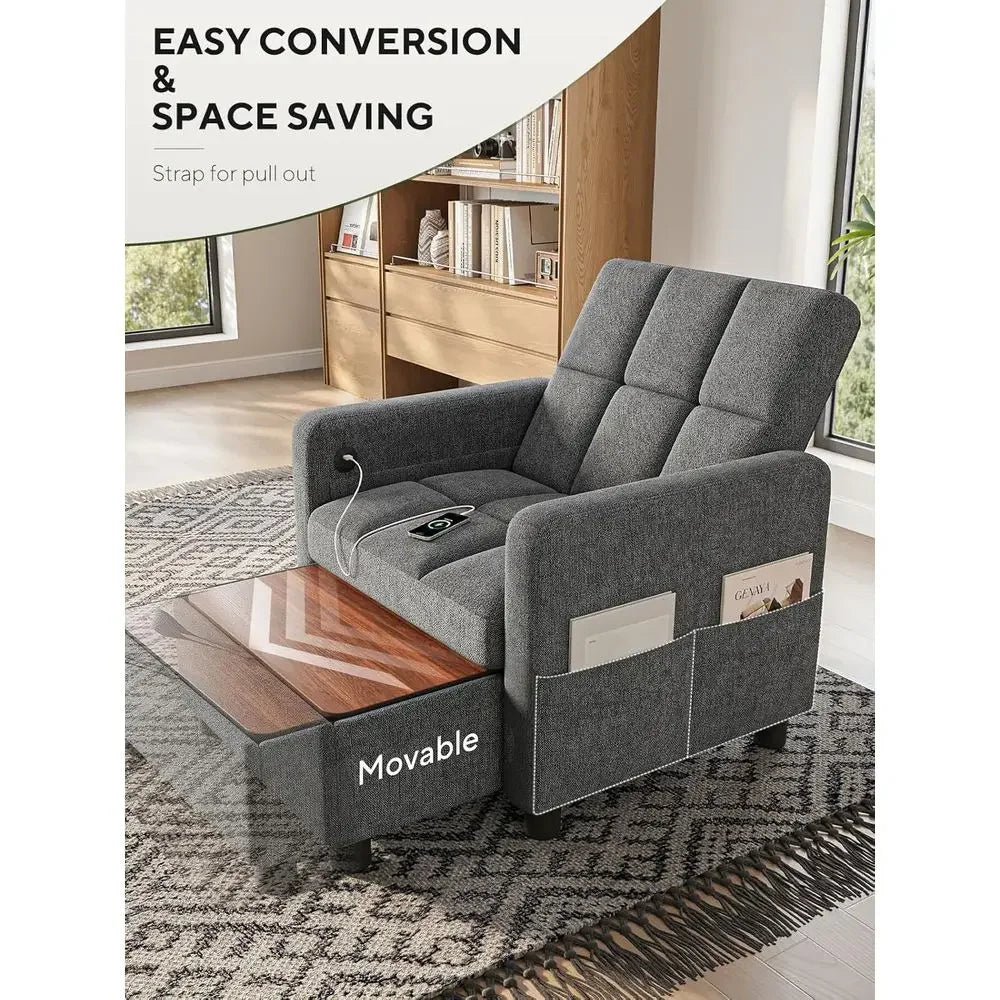 3-in-1 Convertible Sleeper Chair: