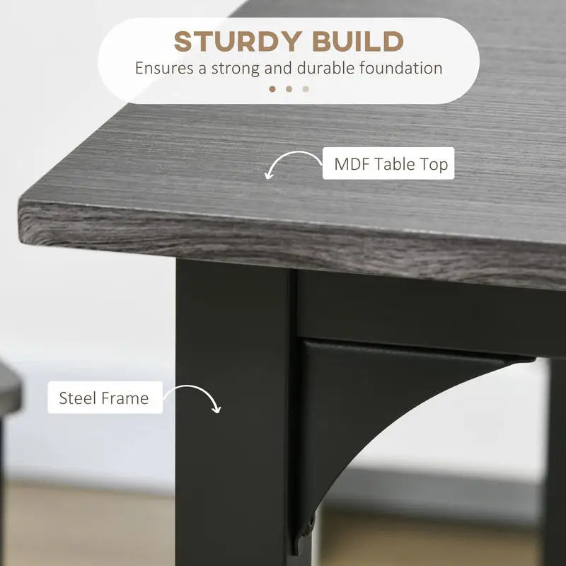 Counter Height Bar Table Set for 4