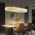 Modern Gold Crystal Chandelier