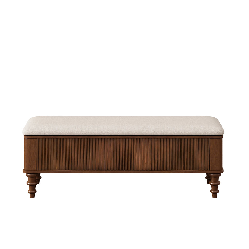 Multi-Functional Storage Ottoman Bench