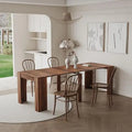 Large Extendable Console Dining Table for 6 8 10 12 People,