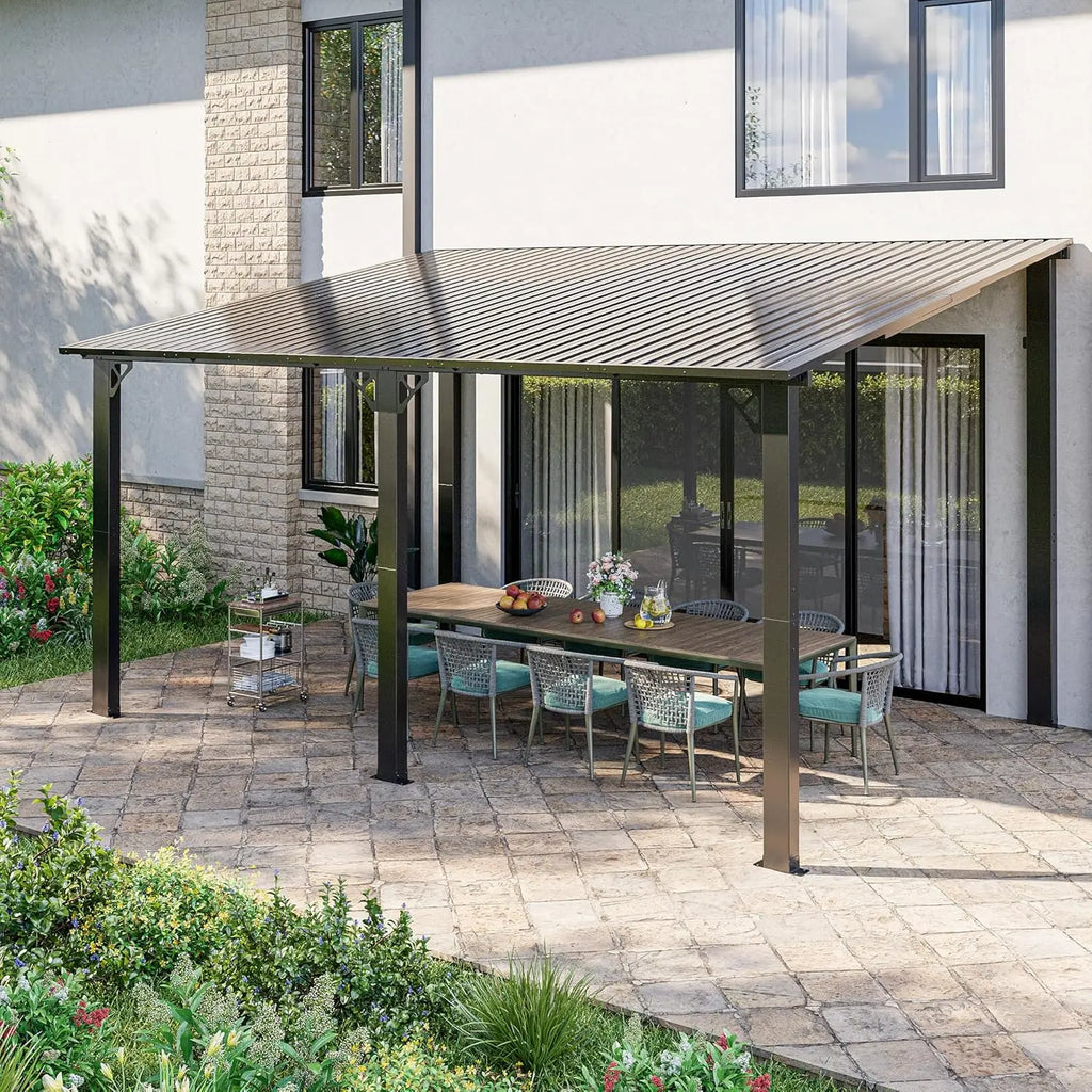 Lean to Gazebo, Pergolas and Gazebos  Awnings for Patio