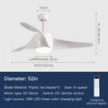 52 Inch Inverter Ceiling Fan with remote