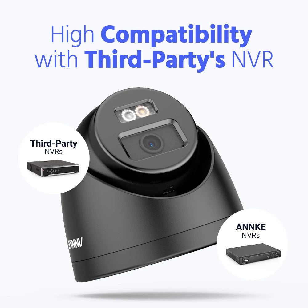 3K 6MP Ultra HD POE Video Surveillance System 8CH NVR Recorder